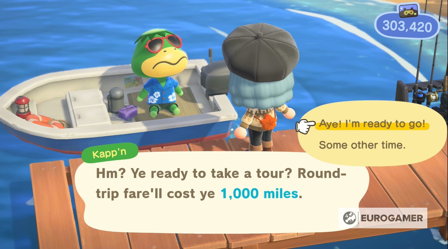 Animal Crossing Kapp'n's Boat Tours Where to find Kapp'n's Boat Tours
